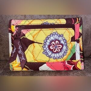 Vera Bradley Tri-Fold Floral Print Wallet